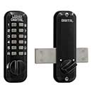 LockeyUSA [M220] Gate Mechanical Keyless Surface Mount Deadbolt Lock - 4 7/8&quot; L x 1 1/2&quot; W