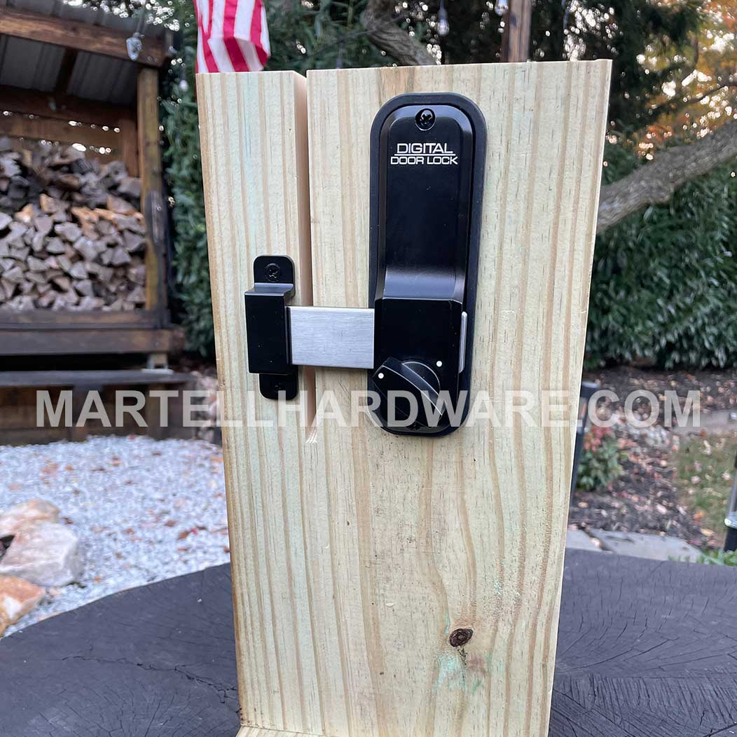LockeyUSA [2200] Gate Mechanical Keyless Surface Mount Deadbolt Lock