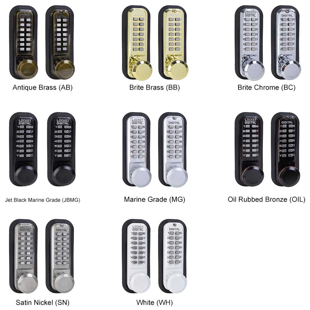 LockeyUSA [2830DC] Mechanical Keyless Lever Lock
