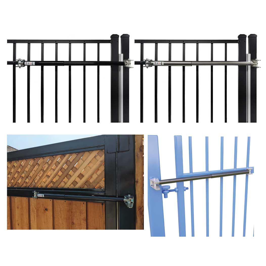 LockeyUSA [TB200-SS] SUMO® Turtle Back Hydraulic Gate Closer
