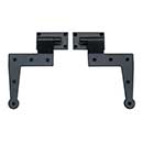 Lynn Cove Foundry [EHNG02] Galvanized Steel Bahama Shutter Hinge Set - Flat Black