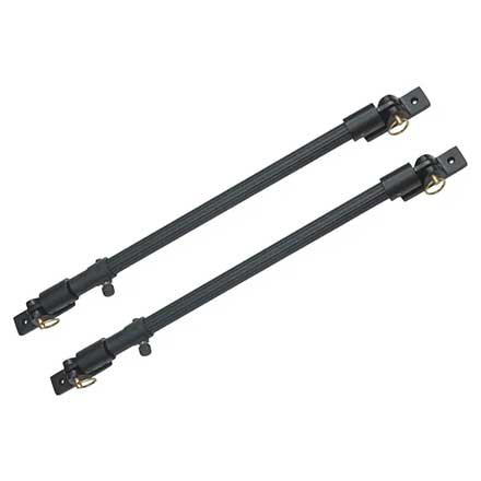 Lynn Cove Foundry [BAHMS3] Cast Aluminum Bahama Shutter Stay - Adjustable Length - 22-34&quot; L - Pair