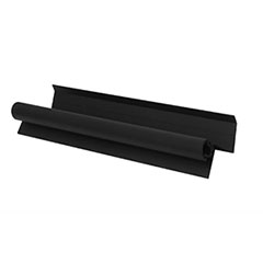 Lynn Cove Foundry [EHNG01] Extruded Aluminum Sliding Bahama Shutter Hinge Set - Flat Black - 48&quot; L