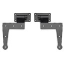 Lynn Cove Foundry [EHNG02] Galvanized Steel Bahama Shutter Hinge Set - Flat Black