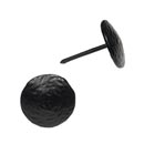 Lynn Cove Foundry [ALCLV01T] Cast Aluminum Door Clavos - Umbrella Round - Textured - Flat Black Finish - 1 1/2&quot; Dia.