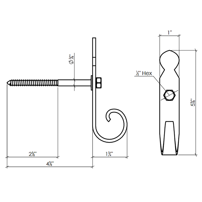 Lynn Cove Foundry [RT2 P SS] Shutter Dog