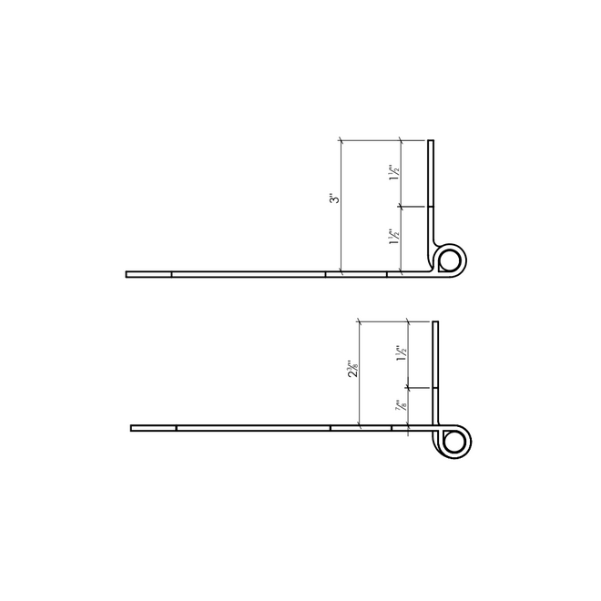 Lynn Cove Foundry [SF500] Shutter Hinge Set