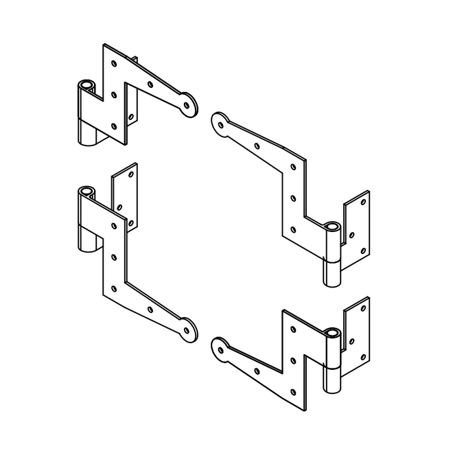 Lynn Cove Foundry [SF500] Shutter Hinge Set