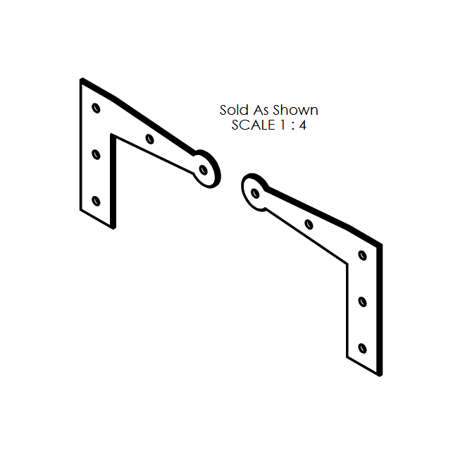 Lynn Cove Foundry [EHLSSFH] Shutter Hinge