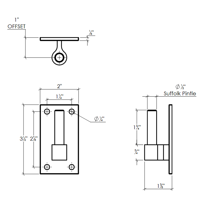 Lynn Cove Foundry [SQP] Shutter Pintle