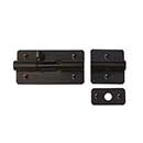 Lynn Cove Foundry [BB04SS] Stainless Steel Gate Barrel Slide Bolt - Flat Black - 4&quot; L