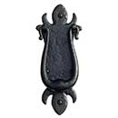 Lynn Cove Foundry [AL37320] Cast Aluminum Door Knocker - Swing - Flat Black Finish - 8 1/4&quot; L