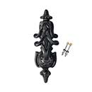 Lynn Cove Foundry [AL37420] Cast Aluminum Door Knocker - Artisan - Flat Black Finish - 9 1/4" L