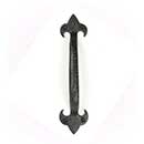 Lynn Cove Foundry [ALFDL1] Cast Aluminum Door Pull Handle - English Tudor - Flat Black - 2&quot; W x 9&quot; L