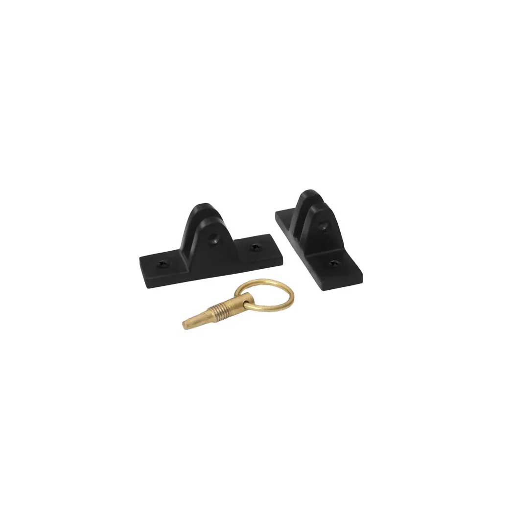 Lynn Cove Foundry [BAHM-L2] Cast Aluminum Bahama Shutter Stay