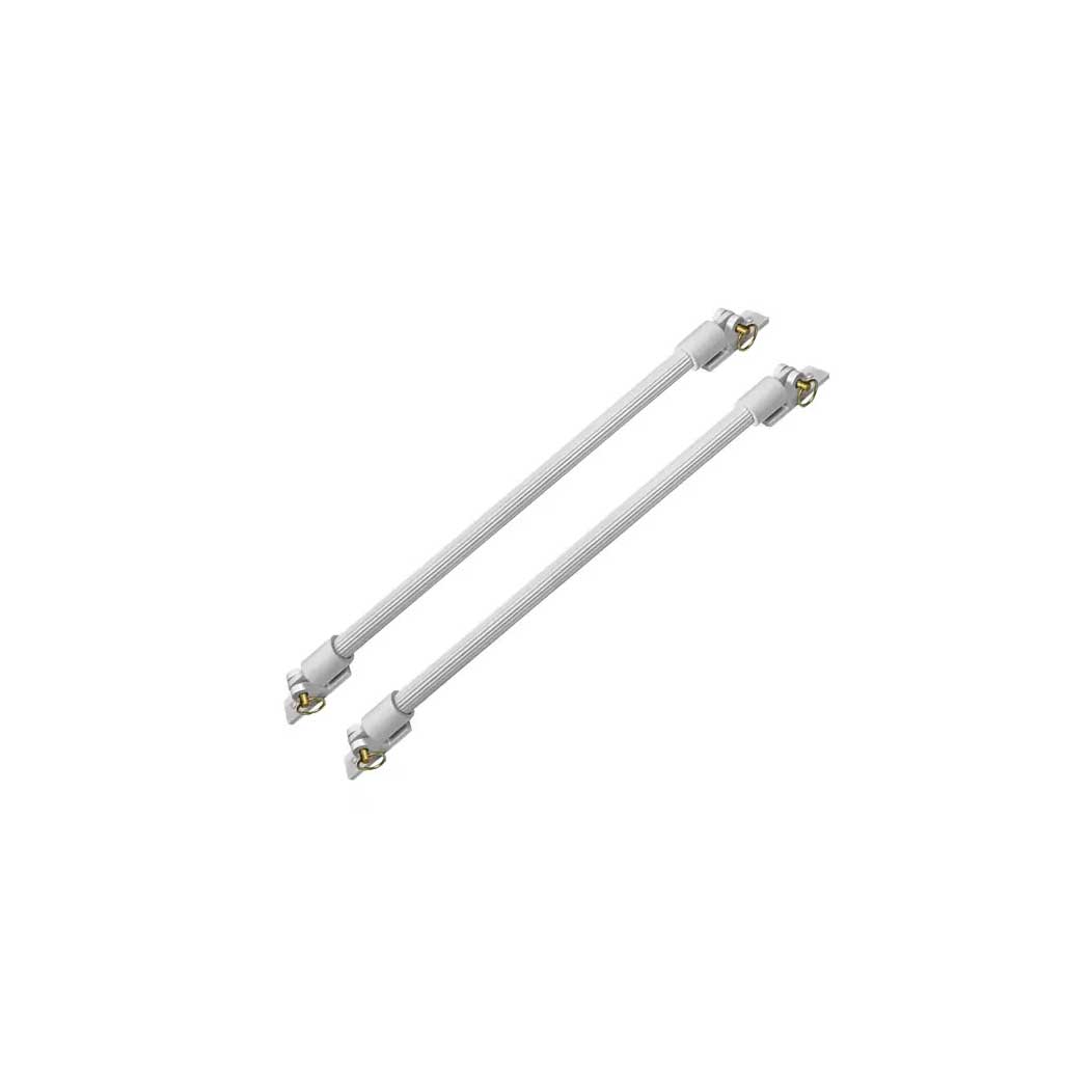 Lynn Cove Foundry [BAHM-S0W] Cast Aluminum Bahama Shutter Stay