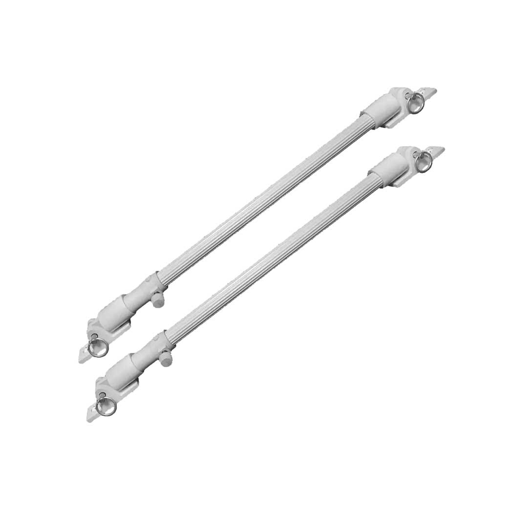 Lynn Cove Foundry [BAHM-S3W] Cast Aluminum Bahama Shutter Stay