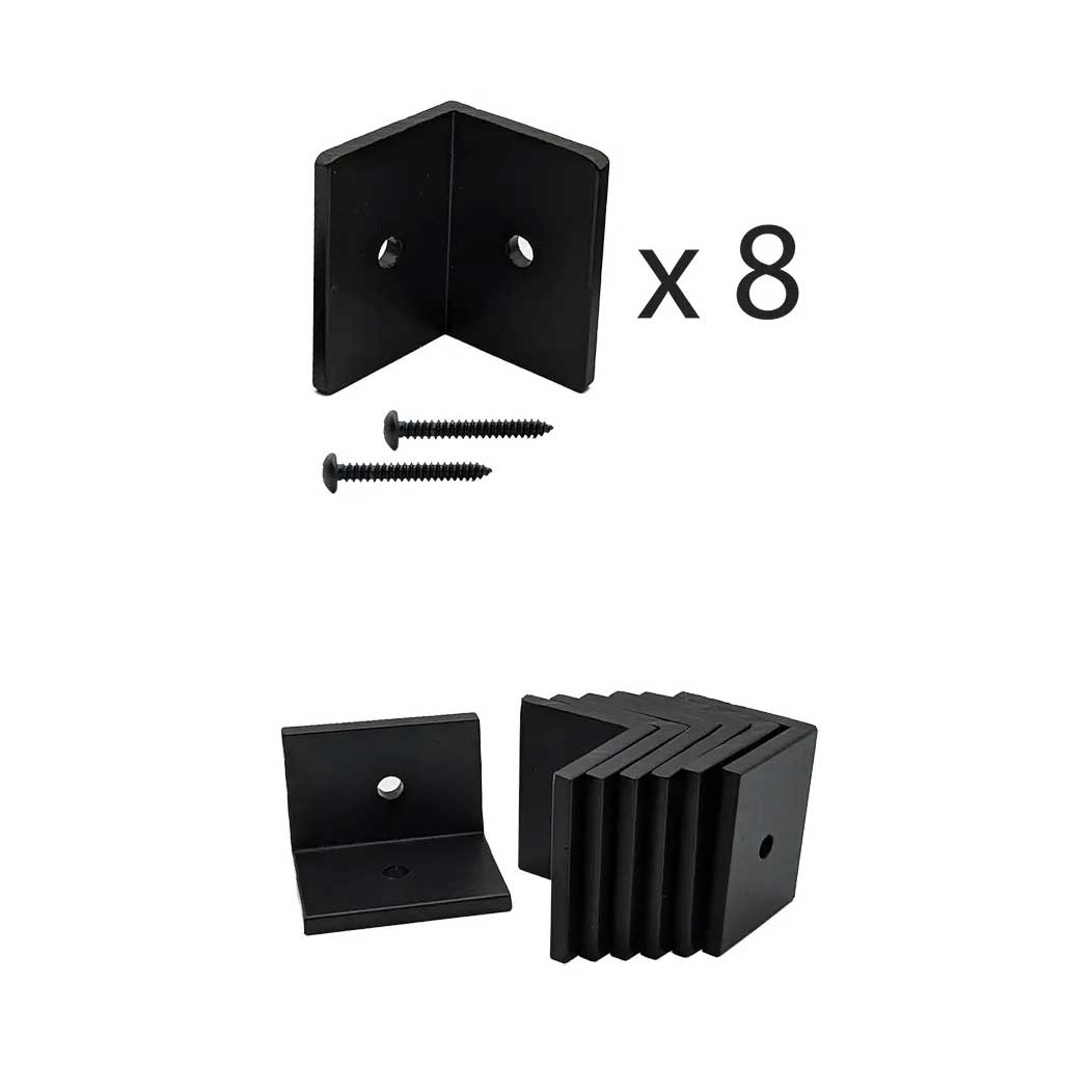 Lynn Cove Foundry [ALFB215] Cast Aluminum Faux Shutter Fixed Mounting Bracket