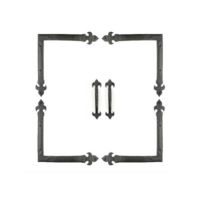 Lynn Cove Foundry [GSET700] Cast Aluminum Garage Door Decorative