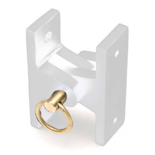 Lynn Cove Foundry [BAHML3W] Cast Aluminum Bahama Shutter Stay Wall