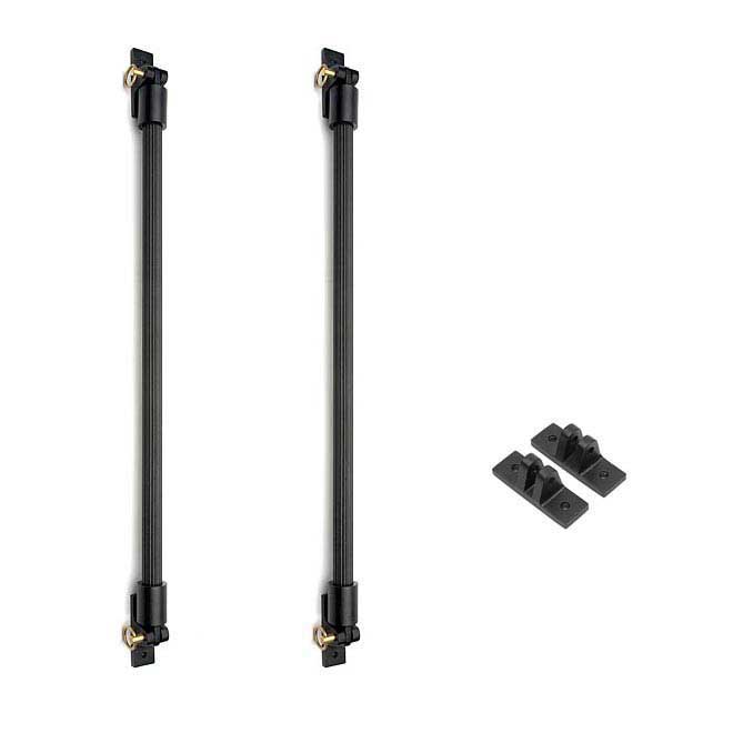 Lynn Cove Foundry [BAHMS2] Cast Aluminum Bahama Shutter Stay Fixed