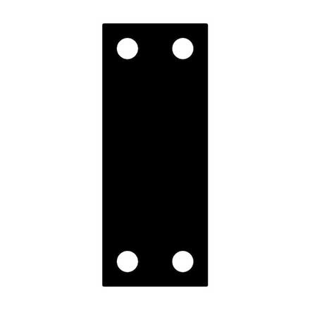 Lynn Cove Foundry [EHTSHIM] Solid Plastic Traditional Pintle Shim - 1/4" D