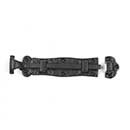 Lynn Cove Foundry [AL37372] Cast Aluminum Shutter Slide Bolt - Scroll Style - Flat Black - 9&quot; L