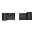 Lynn Cove Foundry [EHNYFH] Galvanized Steel Shutter Faux Hinge - New York Style - Flat Black - Pair