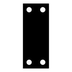Lynn Cove Foundry [EHTSHIM] Solid Plastic Traditional Pintle Shim - 1/4&quot; D