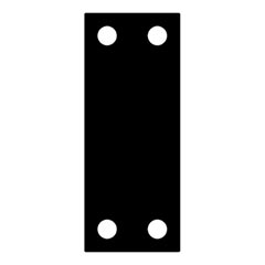 Lynn Cove Foundry [EHTSHIM] Solid Plastic Traditional Pintle Shim - 1/4&quot; D