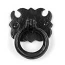 Lynn Cove Foundry [AL37494] Cast Aluminum Shutter Ring Pull - Antique - Flat Black - 2&quot; Dia.