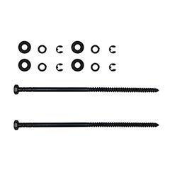 Lynn Cove Foundry [SDLAG8] Stainless Steel Bi-Fold Shutter Dog Lag Bolt Kit - 8&quot; L