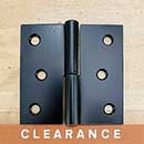 Brandywine Forge [CL-401-4X4-L] Steel Midweight Shutter Hinge - Lift Off - Left Mount - 4" H x 4" W - Pair