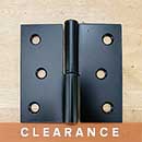Brandywine Forge [CL-401-4X4-R] Steel Midweight Shutter Hinge - Lift Off - Right Mount - 4&quot; H x 4&quot; W - Pair