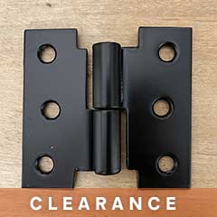 Brandywine Forge [CL-405-3X3-R] Steel Shutter Parliament Hinge - H Lift Off - Right Mount - 3&quot; H x 3&quot; W - Pair