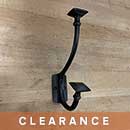 Brass Elegans [BE-718-DBZ] Brass Wall Hook - Dark Bronze Finish - 6 1/2" L
