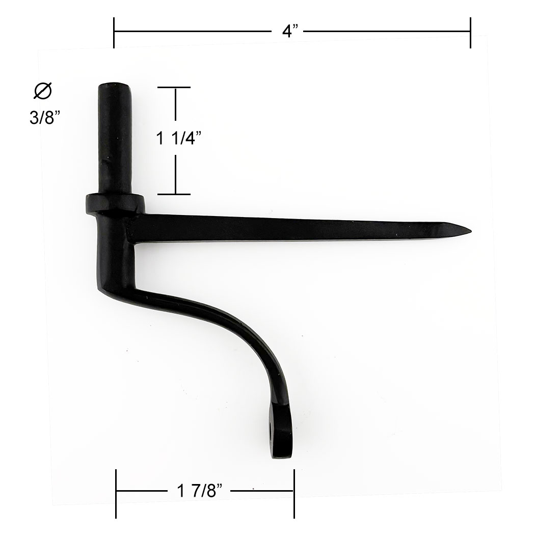 Martell Supply [WP-178-19] Shutter WireWire Pintle