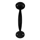 Martell Supply [GL200-B] Brass Light Duty Gate Thumb Latch - Bean End - Flat Black Finish - 7 1/2" L