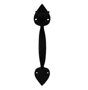 Martell Supply [GL200-B] Brass Light Duty Gate Thumb Latch - Bean End - Flat Black Finish - 7 1/2" L
