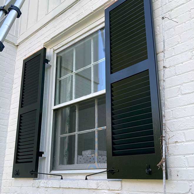 Martell Supply Shutter Hardware Installation Martell Supply Shutter Hardware Installation