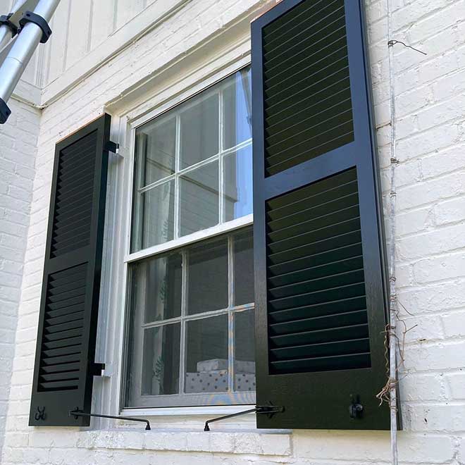 Martell Supply Shutter Hardware Installation