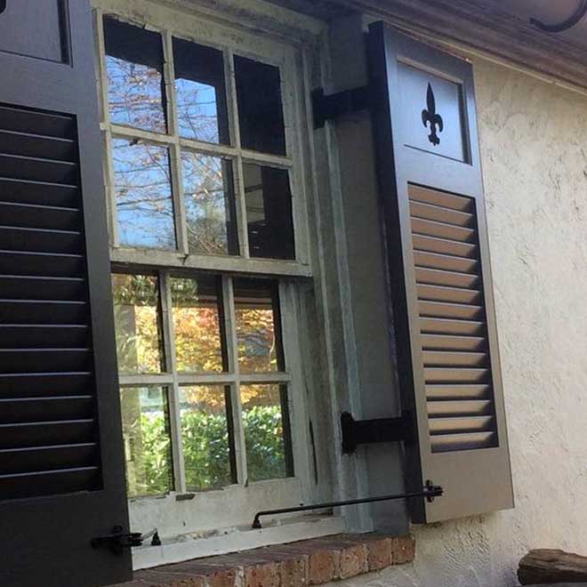 Martell Supply Shutter Hardware Installation Martell Supply Shutter Hardware Installation