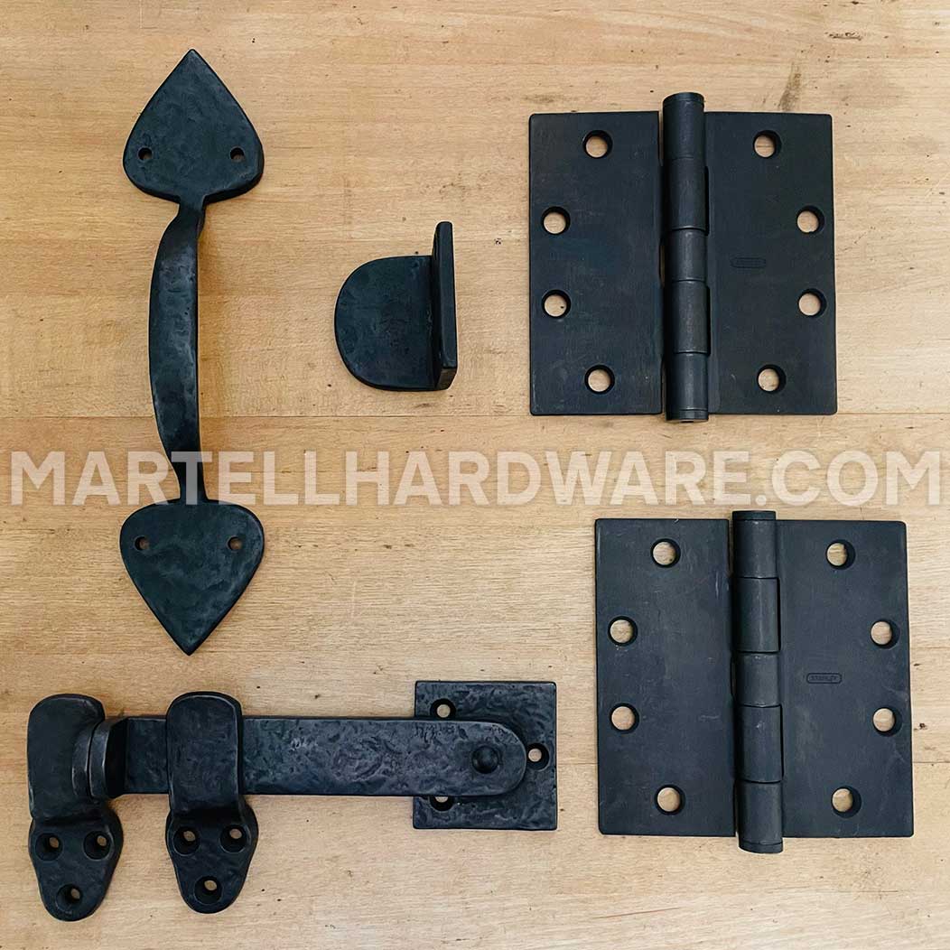 Martell Supply [GKCBFLPK-2] Privacy Gate Contemporary Hardware Kit