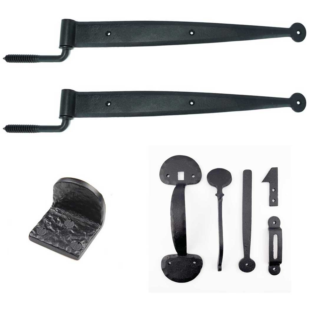 Martell Supply [GKCI2] Cast Iron Gate Hardware Kit