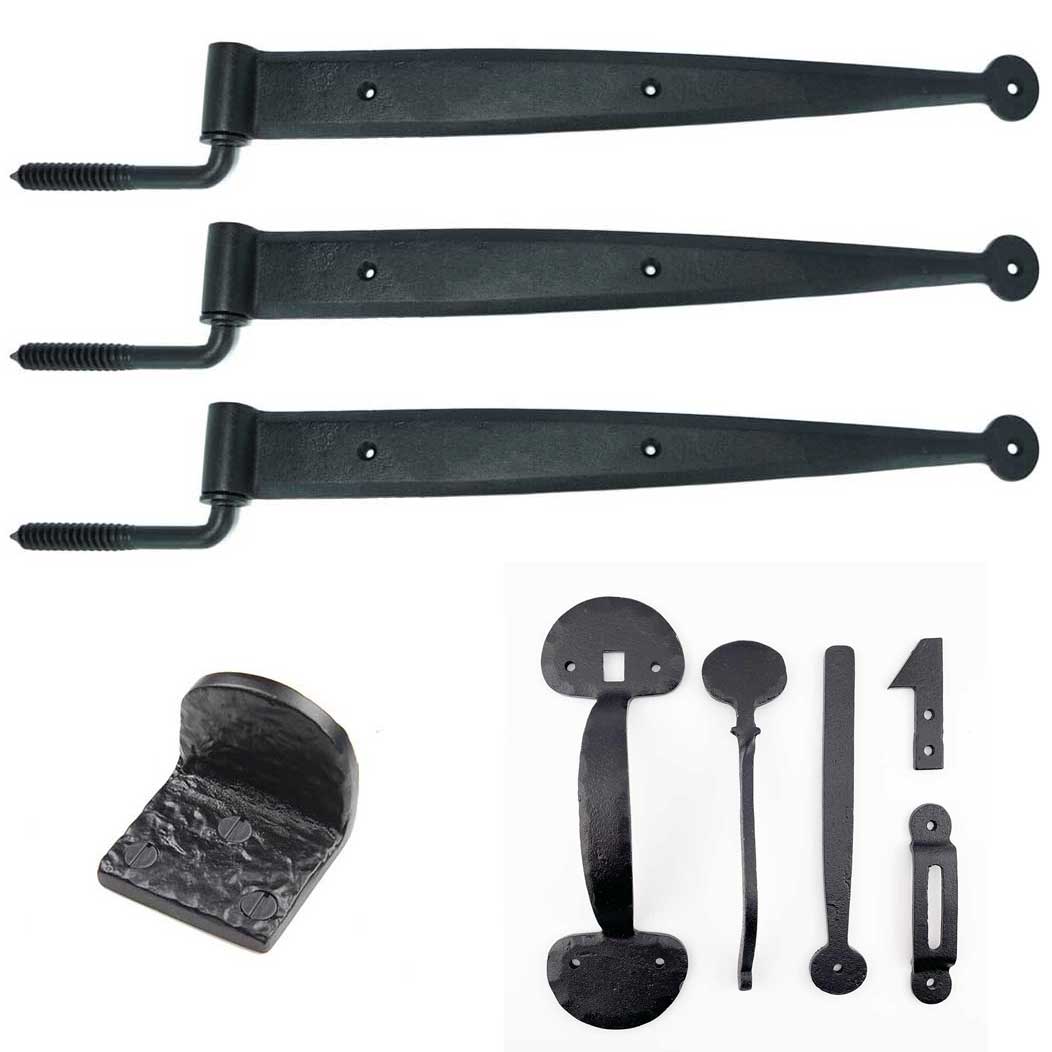 Martell Supply [GKCI3] Cast Iron Gate Hardware Kit