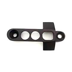 Martell Supply [SBP-SPC-19] Solid Brass Shutter Bower Sill Plate Catch - Flat Black Finish