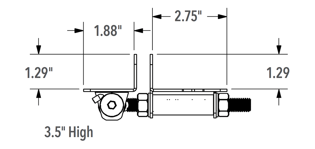 Nationwide Industries V-Notch Series Gate Hinges Nationwide Industries V-Notch Series Gate Hinges