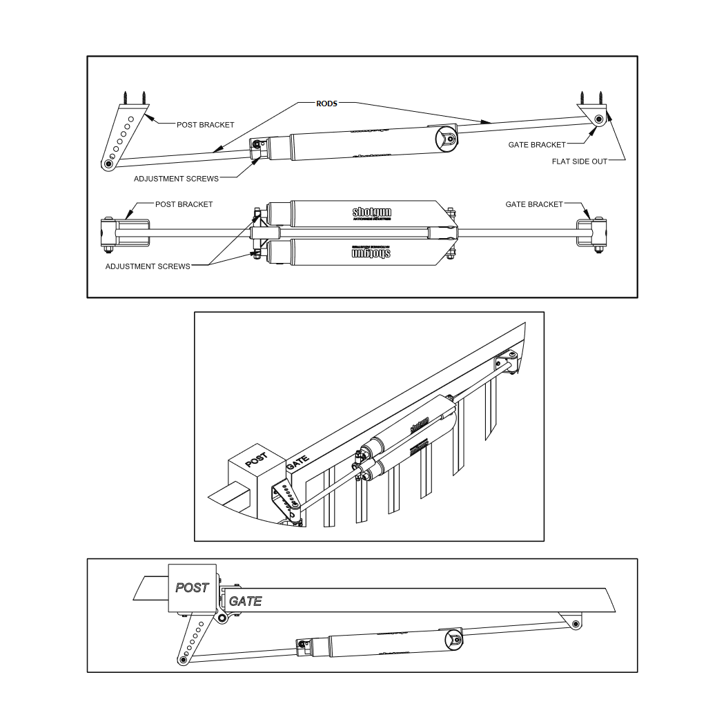 Nationwide Industries [AQUALATCH] Magnetic Gate Latch