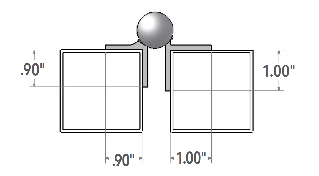 Nationwide Industries [NW093A-2S-26] Gate Hinge