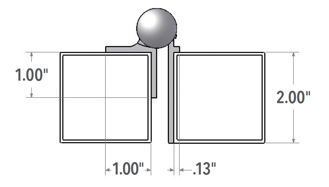 Nationwide Industries [NW093J-26] Gate Hinge